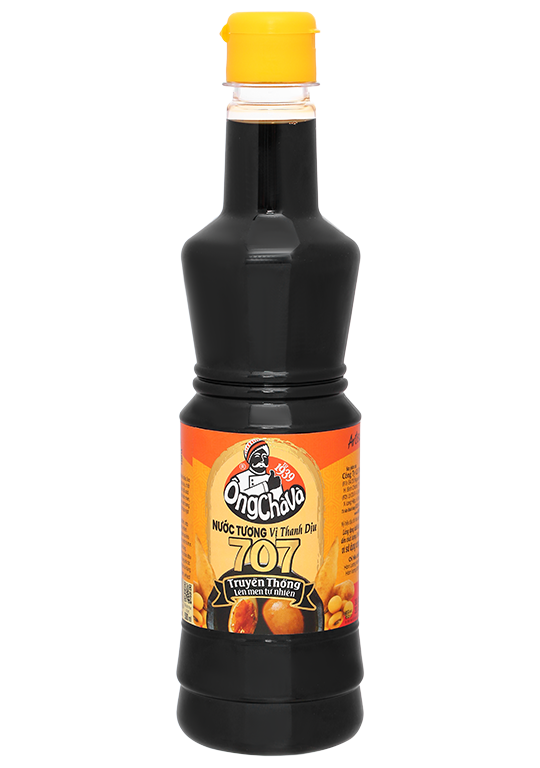 Nước tương Ông Chà Và 707 vị thanh dịu chai 500ml